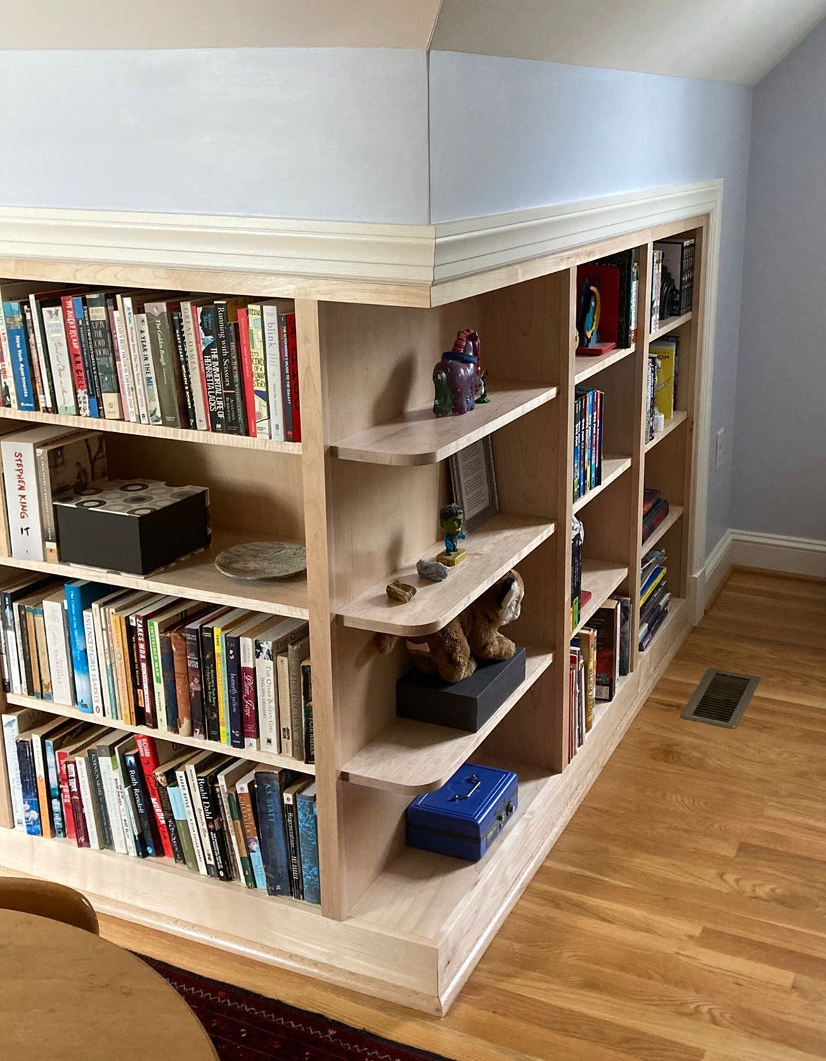 Maple shelves